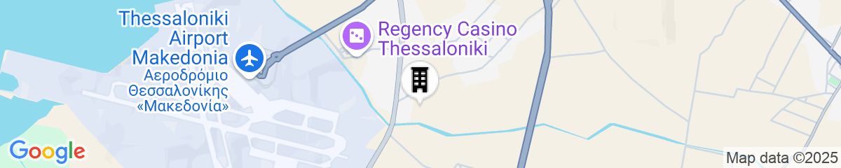 Map for City Gate Hotel Airport Thessaloniki