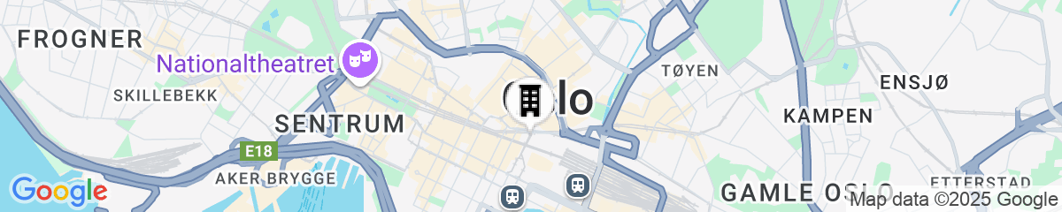 Map for Scandic Byporten