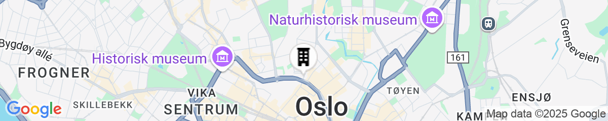 Map for Comfort Hotel Xpress Youngstorget