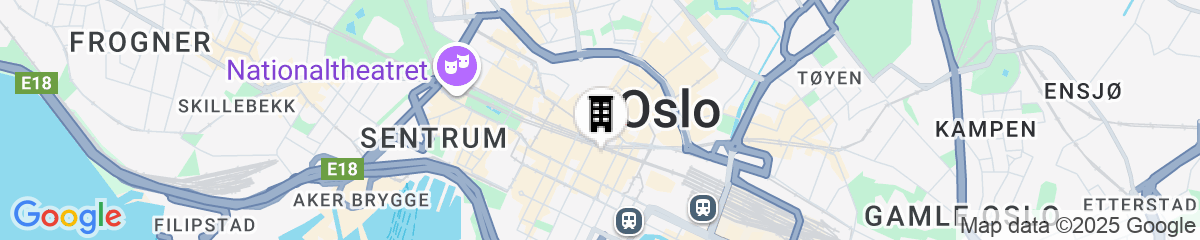 Map for Comfort Hotel Karl Johan