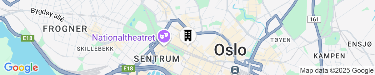 Map for Scandic Karl Johan