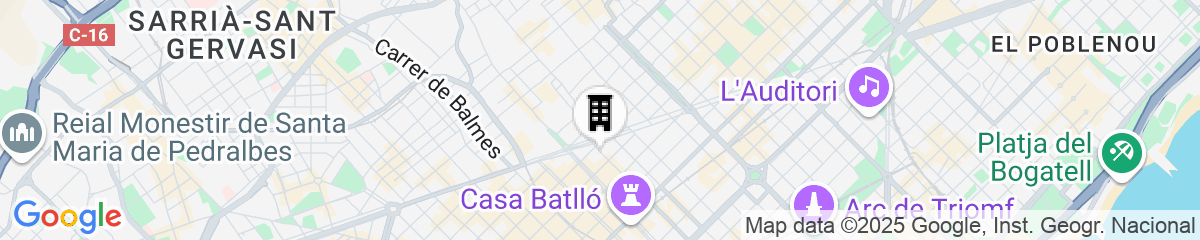 Map for H10 Casa Mimosa