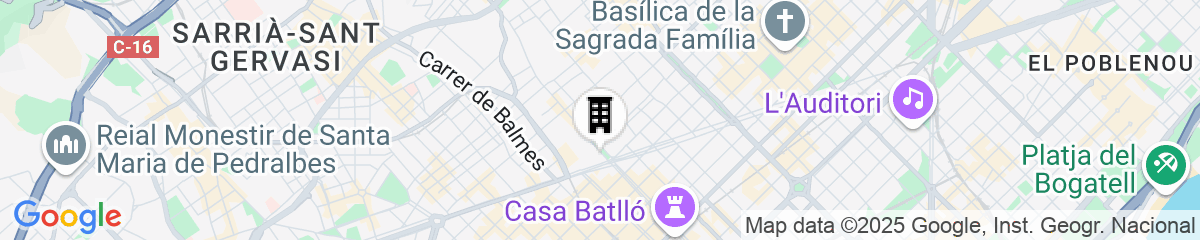 Map for El Palauet Modernist Suites Barcelona