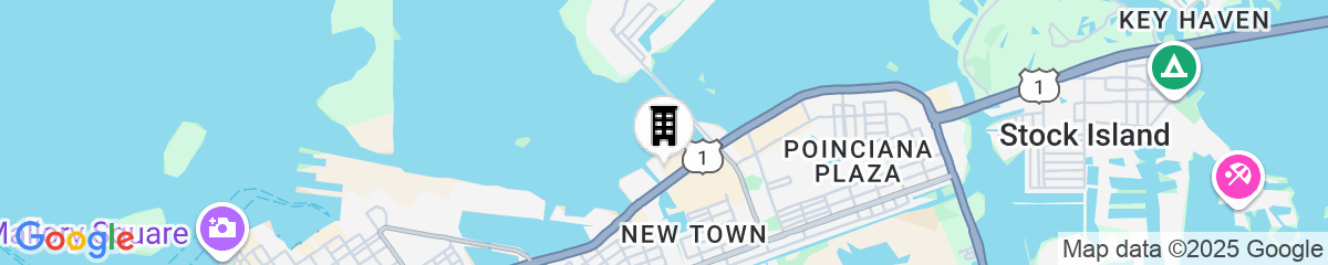 Map for Parrot Key Hotel & Villas