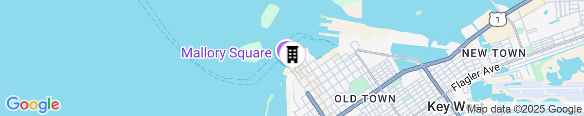 Map for Opal Key Resort & Marina, Key West