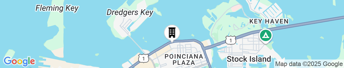 Map for Havana Cabana at Key West 