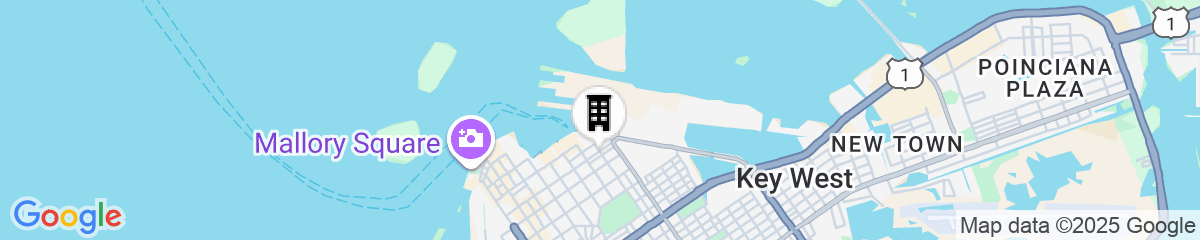 Map for Fitch Lodge - Key West Historic Inns