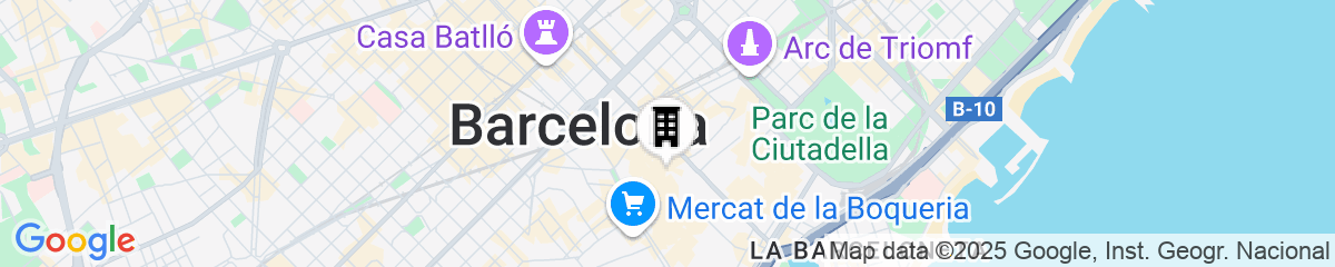 Map for Aspasios Catedral Apartments