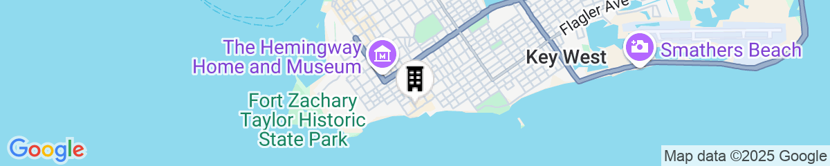 Map for Southernmost Beach Resort and Guesthouses