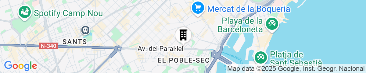 Map for Stay Together Barcelona Apartments