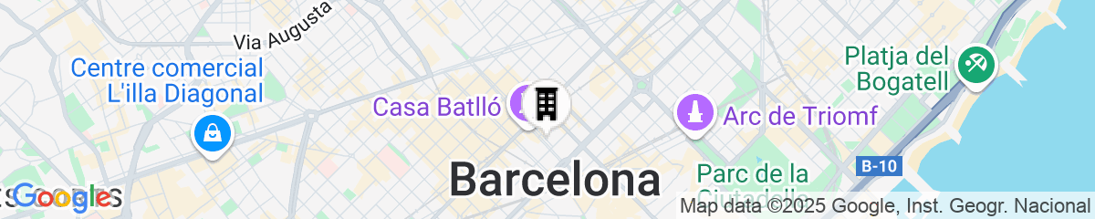 Map for Mandarin Oriental, Barcelona