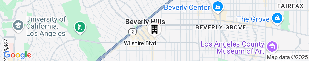 Map for The Maybourne Beverly Hills, Maybourne 