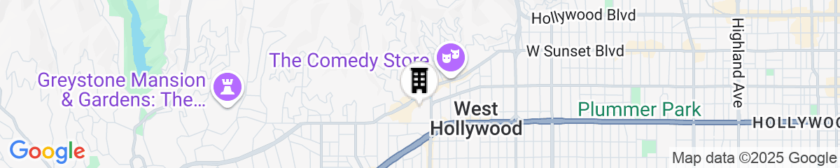 Map for Sunset Marquis