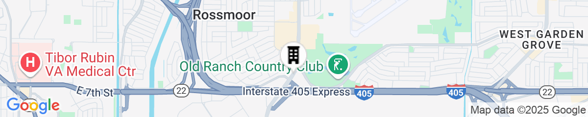 Map for Ayres Hotel Seal Beach - Cypress