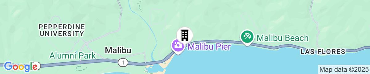 Map for Malibu Beach Inn
