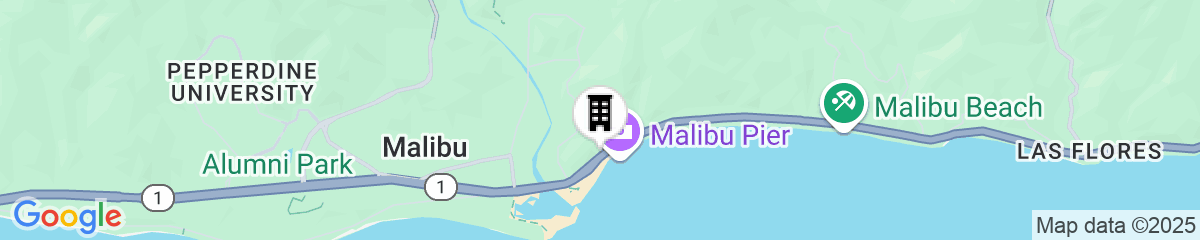 Map for The Surfrider Malibu