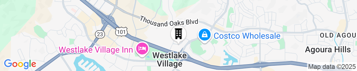 Map for Four Seasons Hotel Los Angeles at Westlake Village