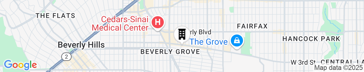 Map for Palihouse West Hollywood at Beverly Hills