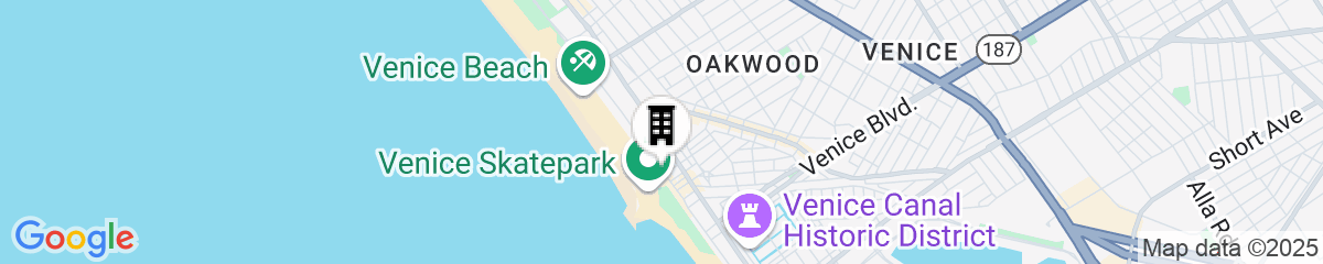 Map for Venice V Hotel