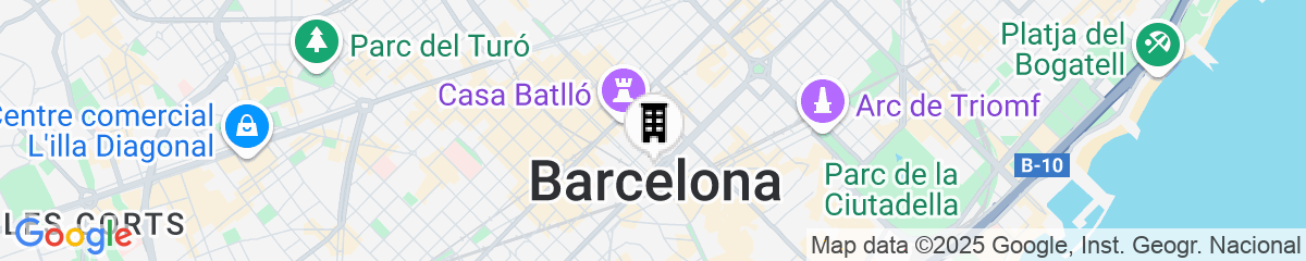 Map for El Avenida Palace Hotel