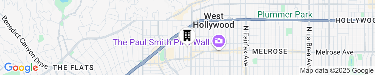 Map for  Le Parc at Melrose