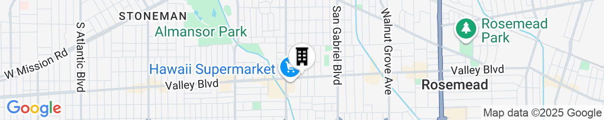Map for Sheraton Los Angeles San Gabriel