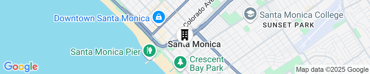 Map for Hilton Santa Monica Hotel & Suites