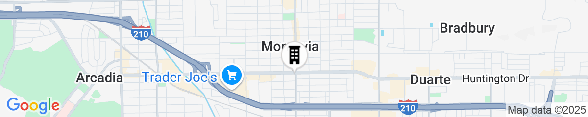 Map for Towneplace Suites By Marriott Monrovia