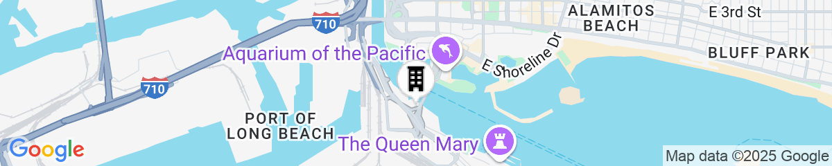 Map for Residence Inn by Marriott Downtown Long Beach