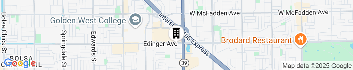 Map for SpringHill Suites by Marriott Huntington Beach Orange County