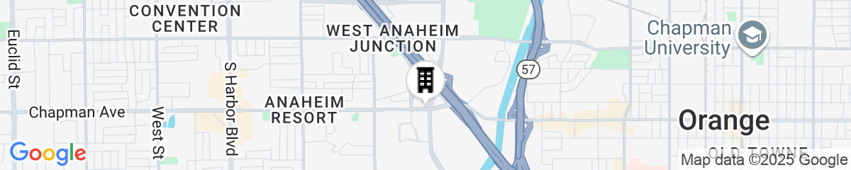 Map for ALO Hotel by Ayres, Orange