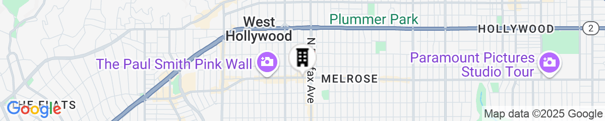 Map for Palihotel Melrose