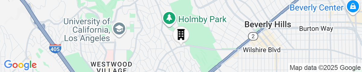 Map for Beverly Hills Plaza Hotel & Spa