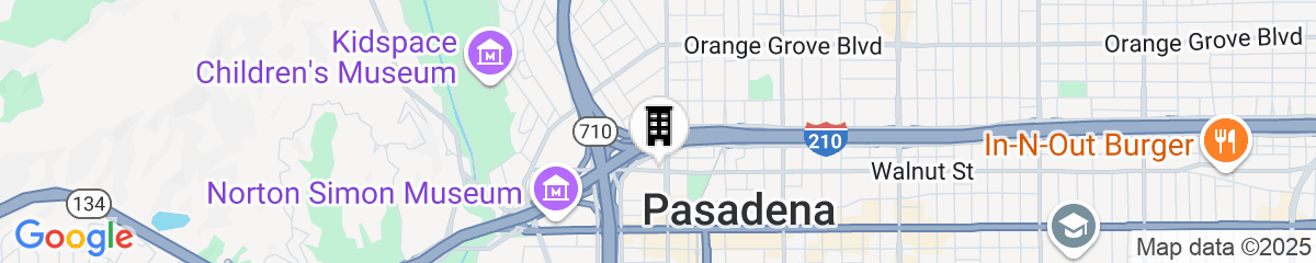 Map for Residence Inn Los Angeles Pasadena/Old Town