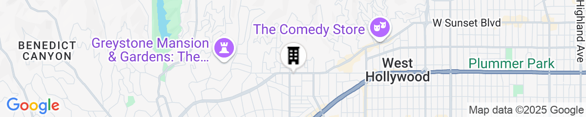 Map for The West Hollywood EDITION