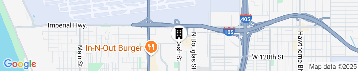 Map for Hyatt Place LAX El Segundo