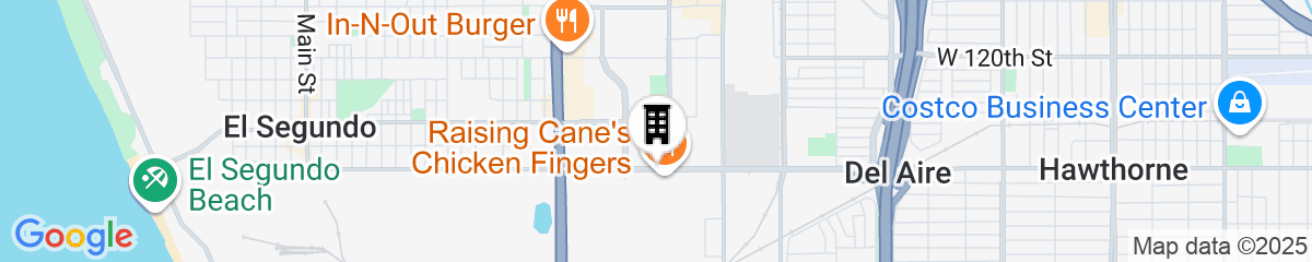 Map for Residence Inn by Marriott Los Angeles LAX/El Segundo