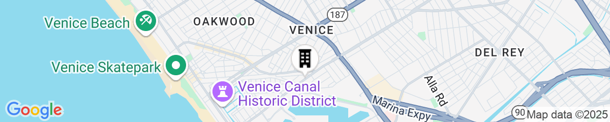 Map for The Kinney - Venice Beach