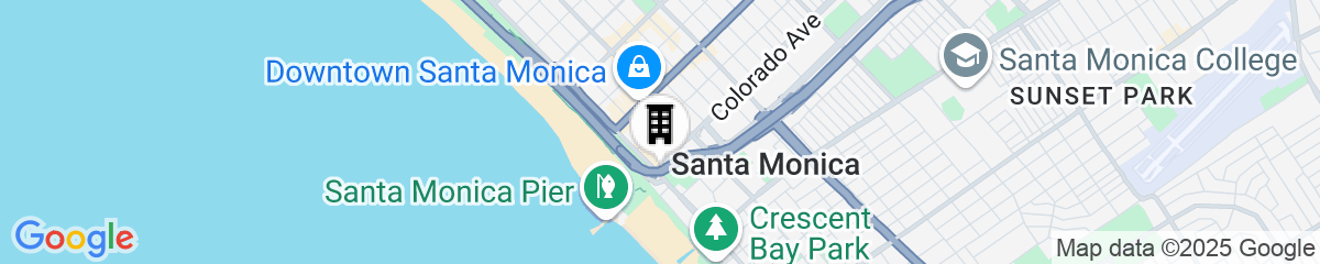 Map for The Pierside Santa Monica