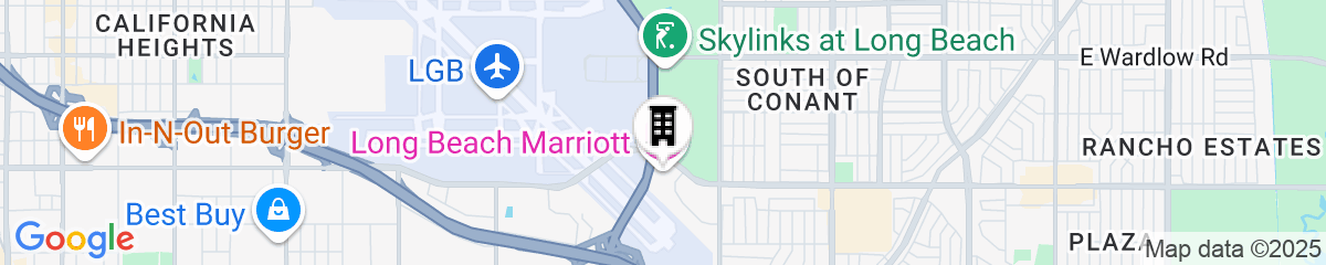 Map for Long Beach Marriott