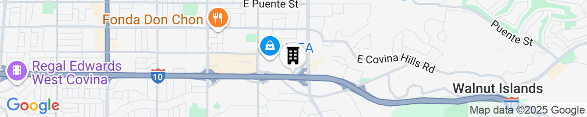 Map for Best Western Plus West Covina Inn