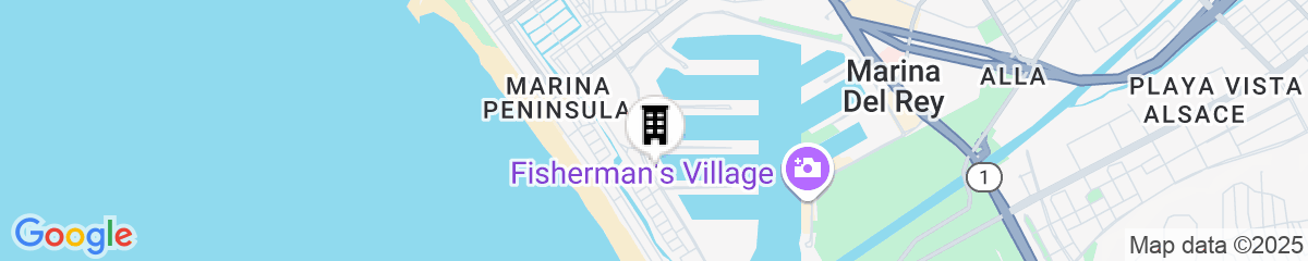 Map for Residence Inn by Marriott Marina del Rey