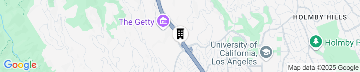 Map for Hotel Angeleno