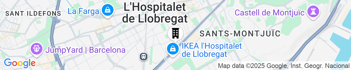 Map for Renaissance Barcelona Fira Hotel