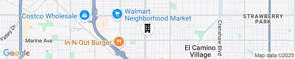 Map for Best Western Plus South Bay Hotel