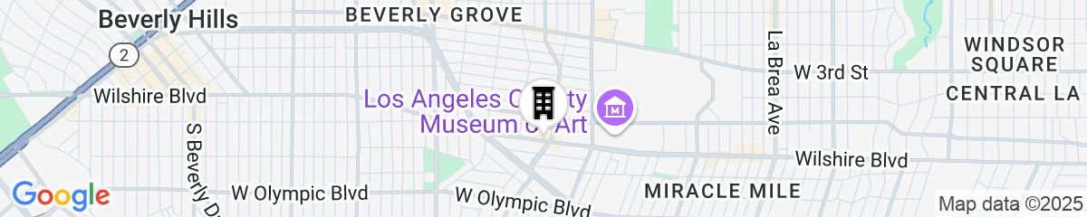 Map for Kimpton Hotel Wilshire by IHG