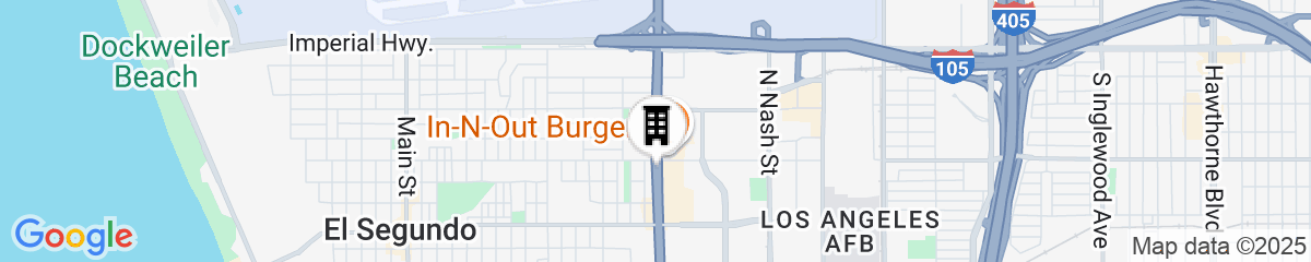 Map for Fairfield Inn & Suites Los Angeles LAX/El Segundo