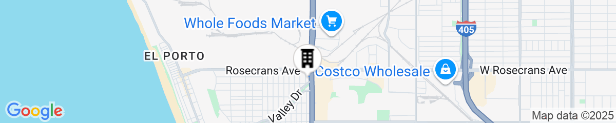 Map for Belamar Hotel Manhattan Beach, Tapestry Collection by Hilton