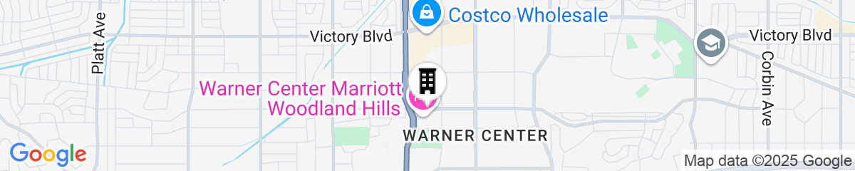 Map for Warner Center Marriott Woodland Hills