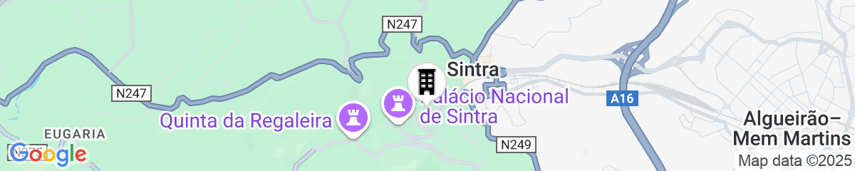 Map for Sintra Bliss Hotel